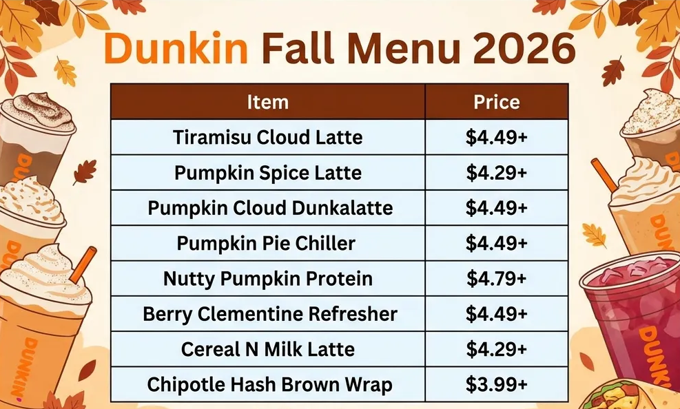 Dunkin_Fall_Menu